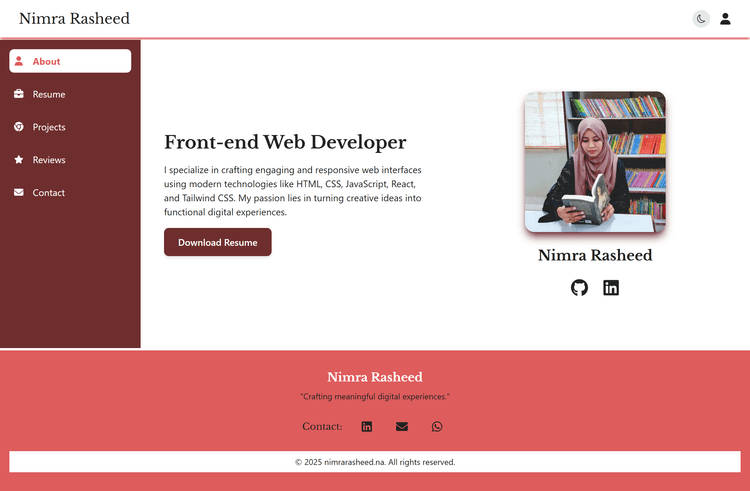Professional Portfolio Site